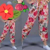 شلوار نخی قد 85