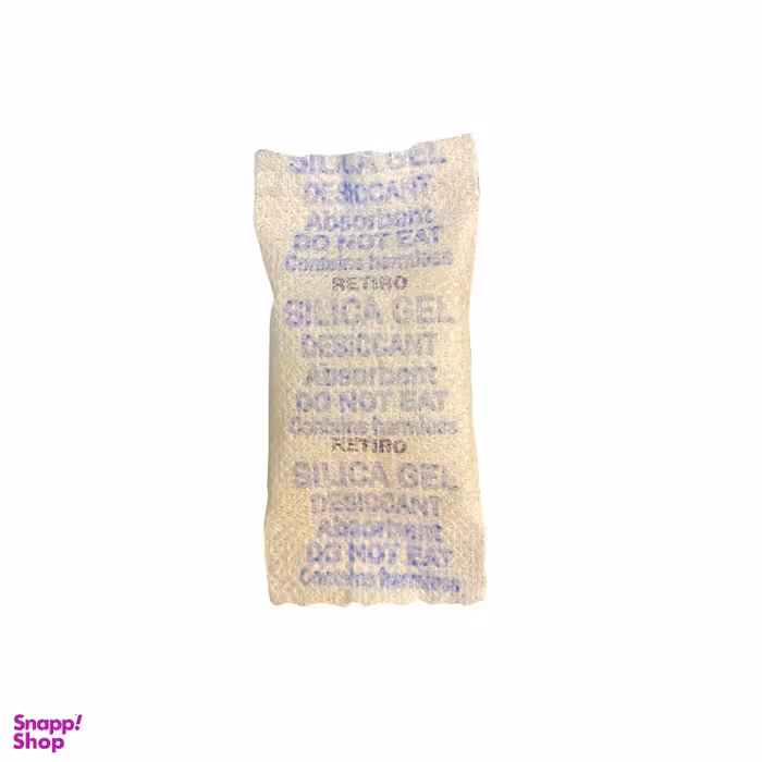 رطوبت گیر سیلیکاژل مدل پارچه ای کد retiro وزن 5 گرم بسته 100 عددی