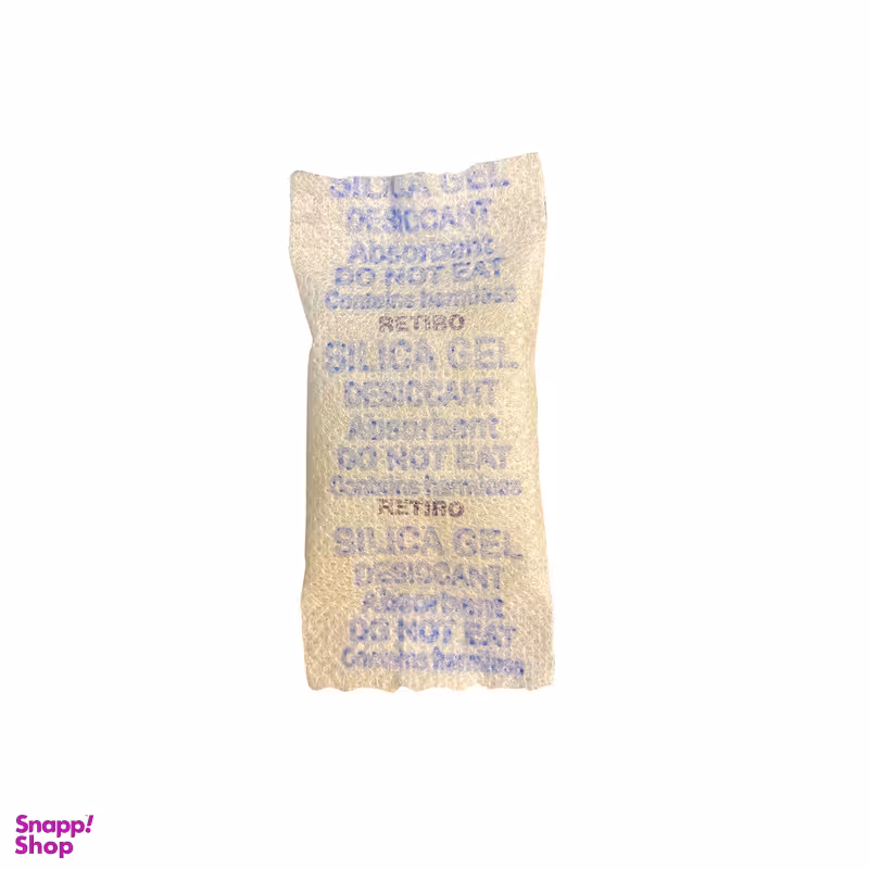 رطوبت گیر سیلیکاژل مدل پارچه ای کد retiro وزن 5 گرم بسته 100 عددی
