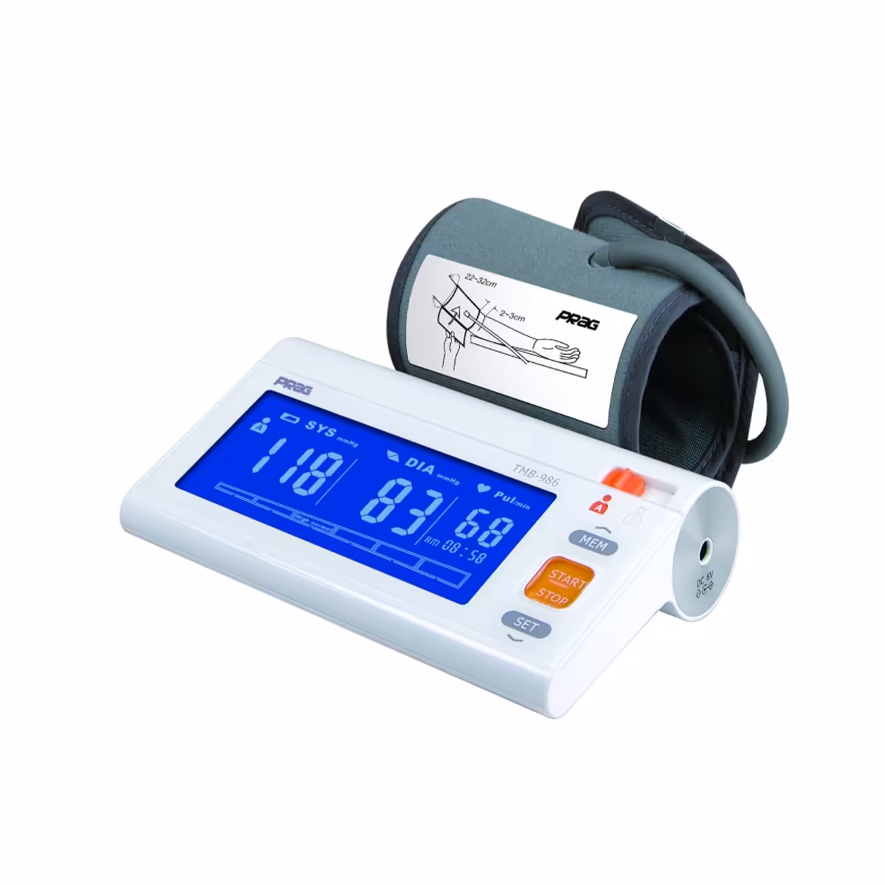 فشارسنج دیجیتالی بازویی سخنگو گلامور مدل TMB-986 | فروشگاه اینترنتی تاتا کالا