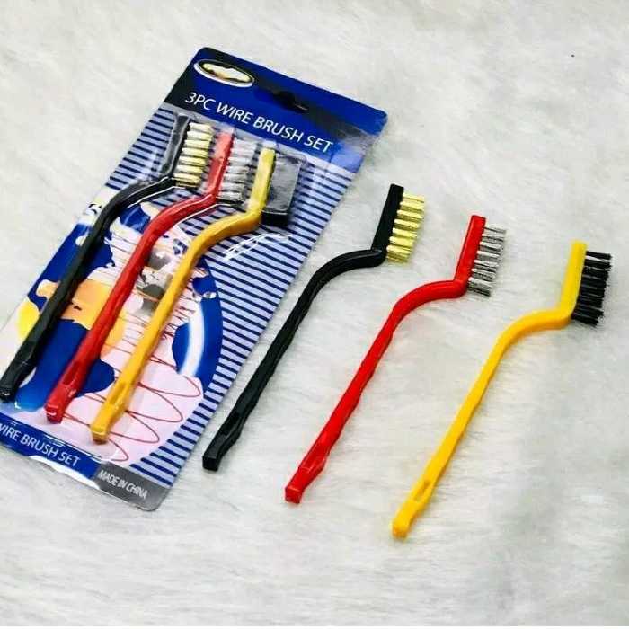 فرچه سیمی 3تایی طرح مسواک با سه سری متفاوت