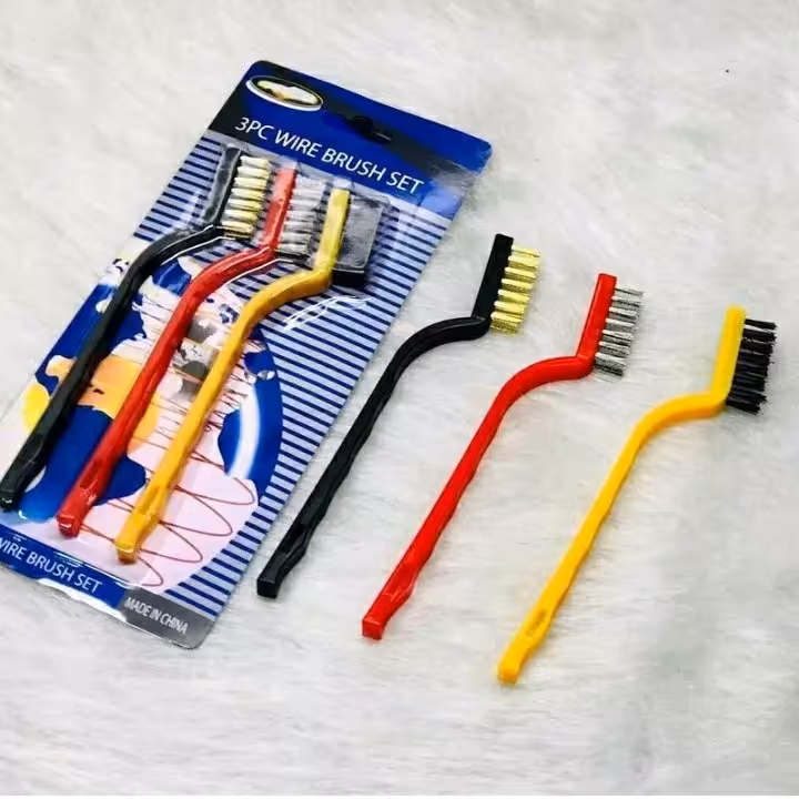 فرچه سیمی 3تایی طرح مسواک با سه سری متفاوت