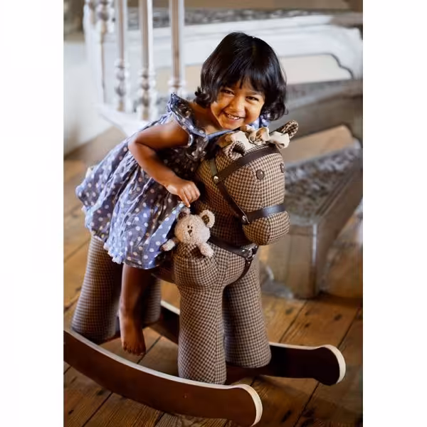 راکر اسب قهوه ای چستر و فرد little bird كد 3020