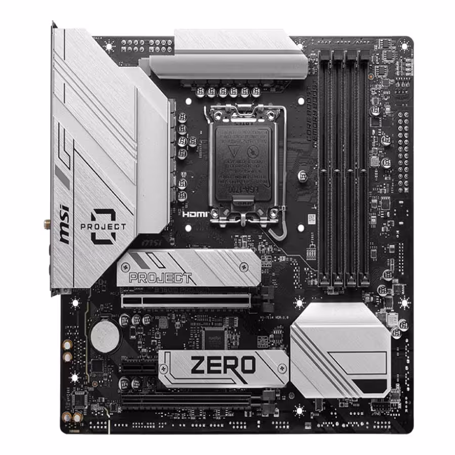 قیمت و خرید مادربرد ام اس آی مدل B760M Project Zero WiFi DDR5 | یاس ارتباط