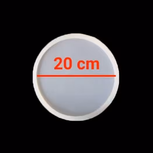 قالب سیلیکونی کد 69 ( دایره ساده 20 سانت)