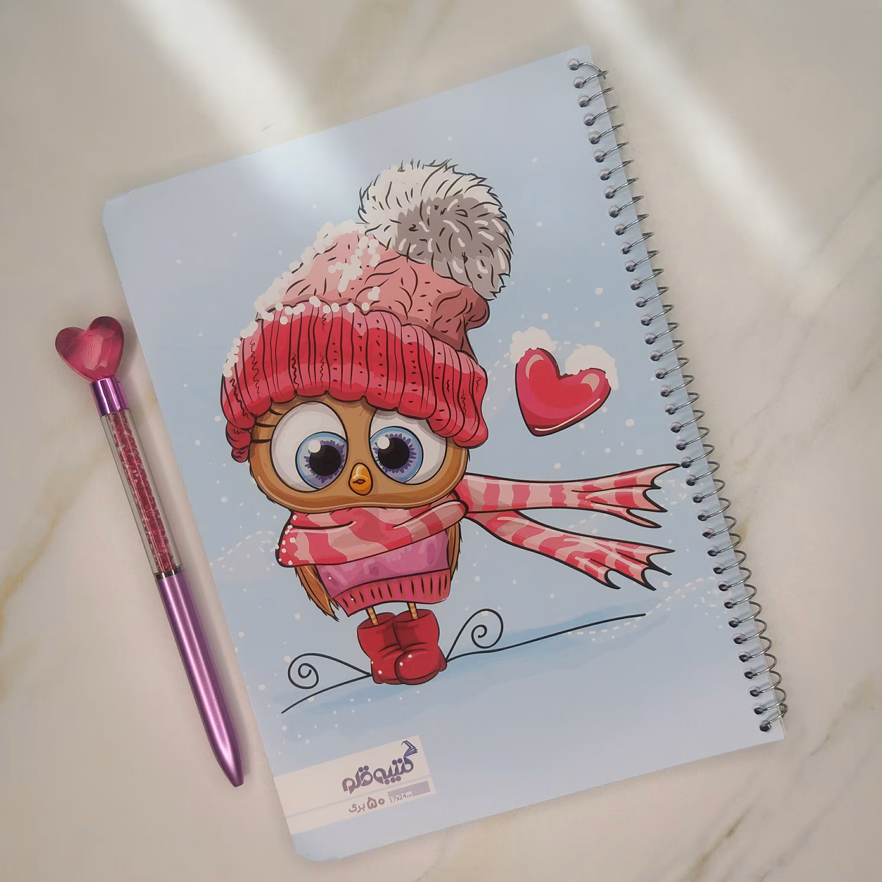 دفتر 50برگ سیمی جوجه