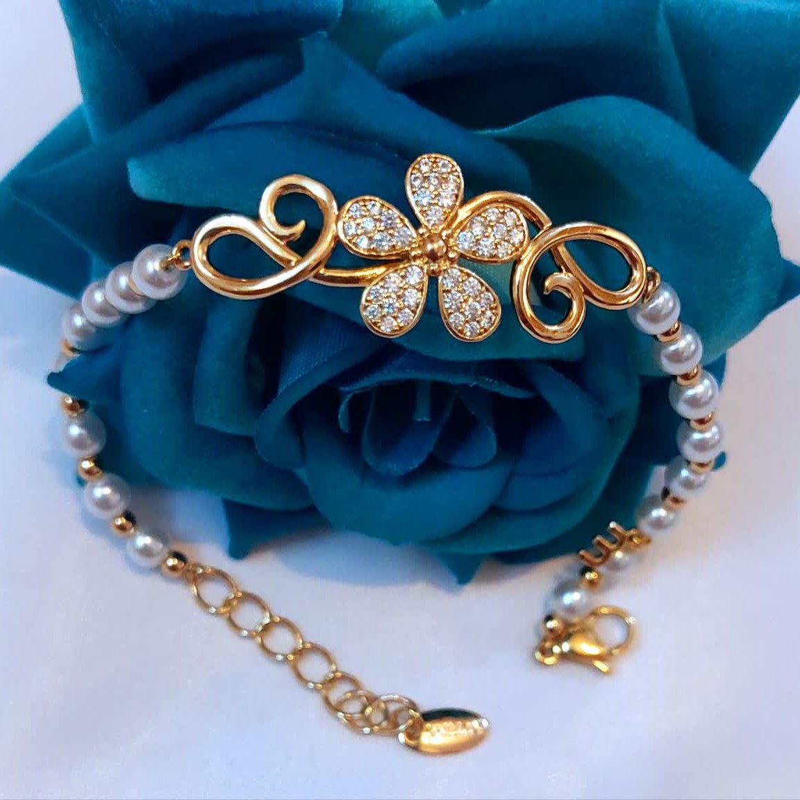 دستبند ژوپینگ مرواریدی