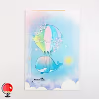 دفتر نقاشی 40 برگ طرح نهنگ سرو