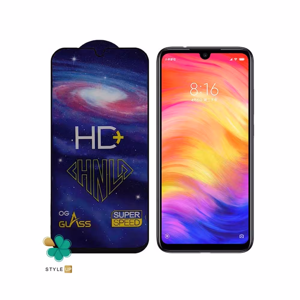 گلس گوشی فول HD Plus مناسب شیائومی Redmi Note 7 Pro