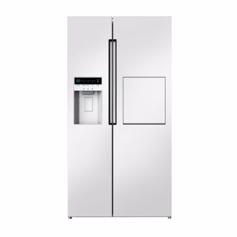 یخچال و فریزر ساید بای ساید اسنوا سری هارمونی 27 فوت مدل  SN8-2028SW  رنگ سفید براق با ارسال رایگان 