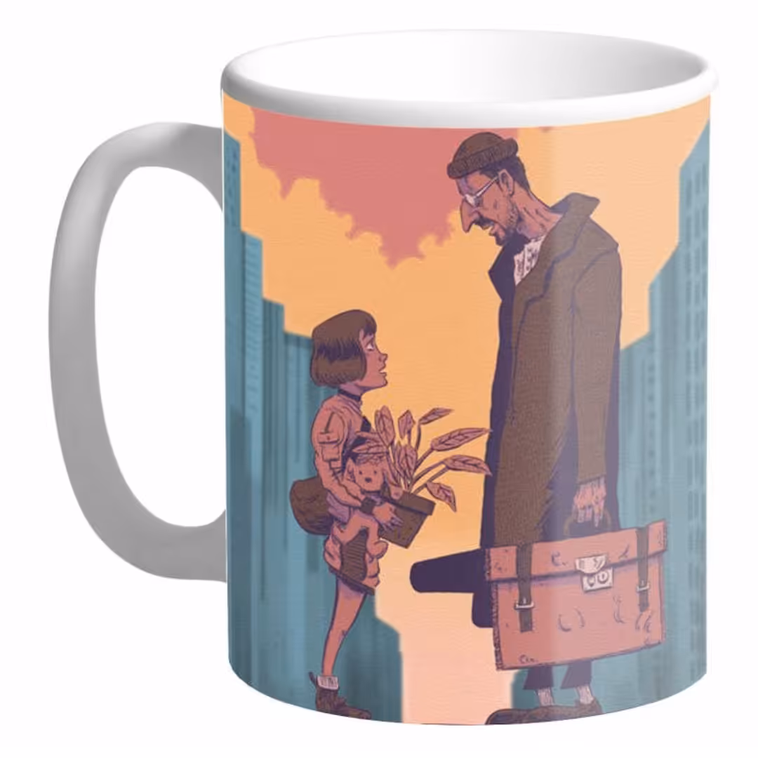 ماگ طرح لئون کد344