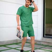 ست تیشرت شلوارک Zara (4 رنگ بندی)