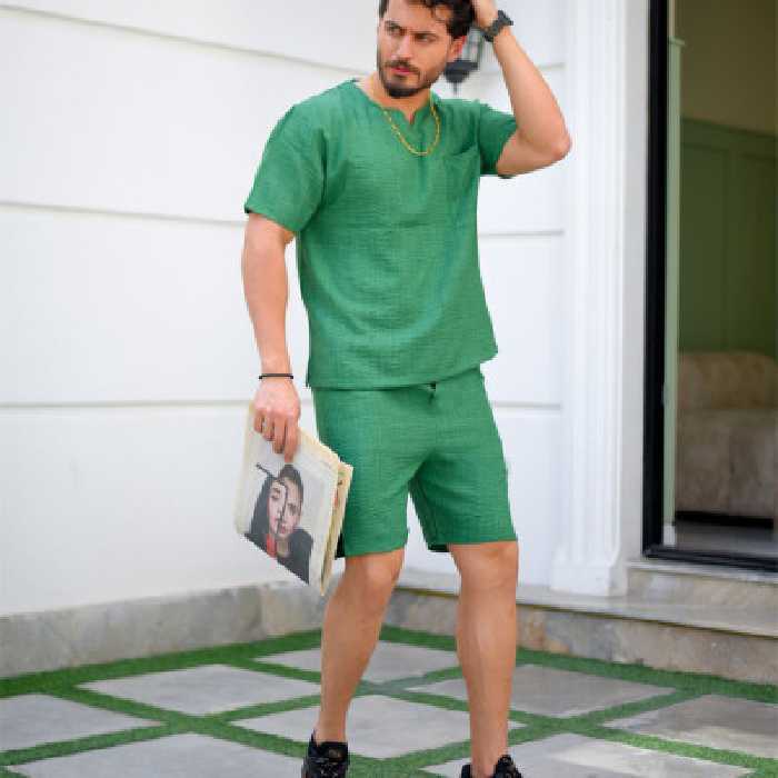 ست تیشرت شلوارک Zara (4 رنگ بندی)