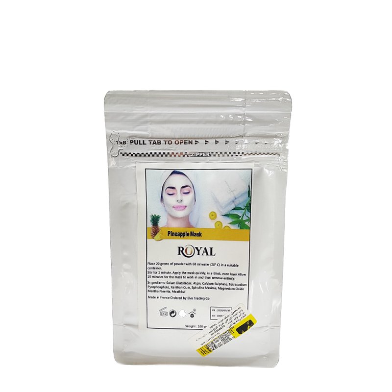 ماسک پودری رویال با عصاره آناناس حجم 100 گرم
