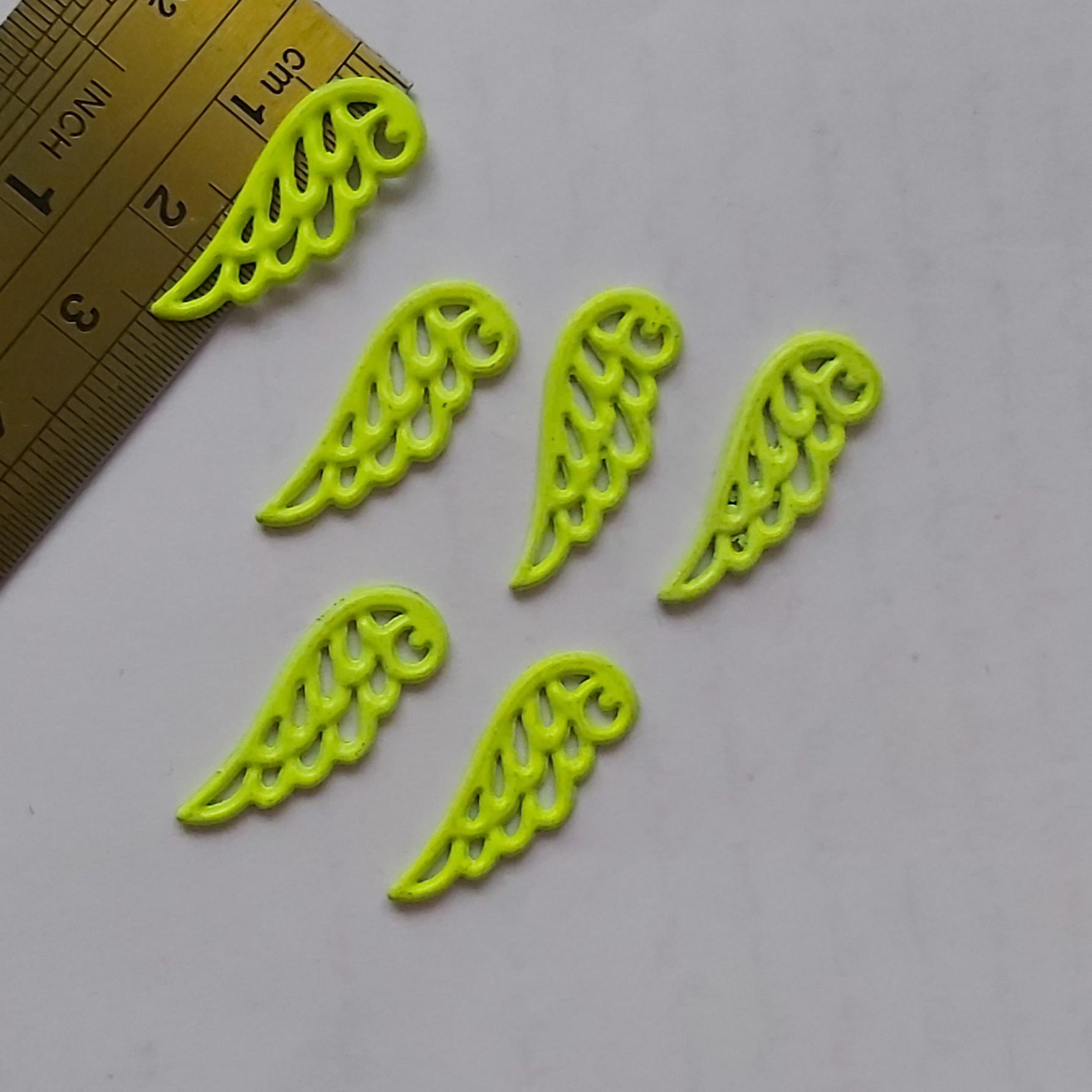 خرجکارپرفلزی 2ونیم سانت زرد یک عدد