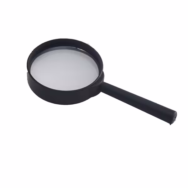 ذره بین گلس قطر 50 میلی متر