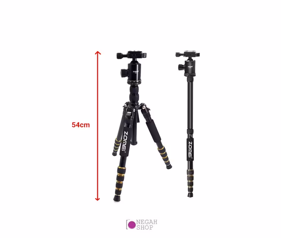 سه پایه دوربین عکاسی مونوپاد دار زومی مدل Zomei Z669