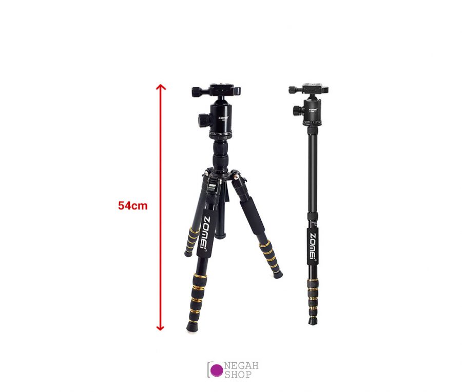 سه پایه دوربین عکاسی مونوپاد دار زومی مدل Zomei Z669