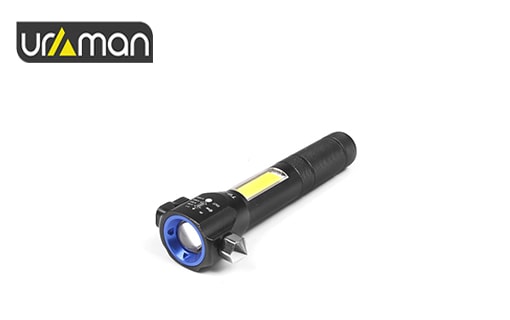 چراغ قوه چند کاره مدل Cob FlashLight T6-28