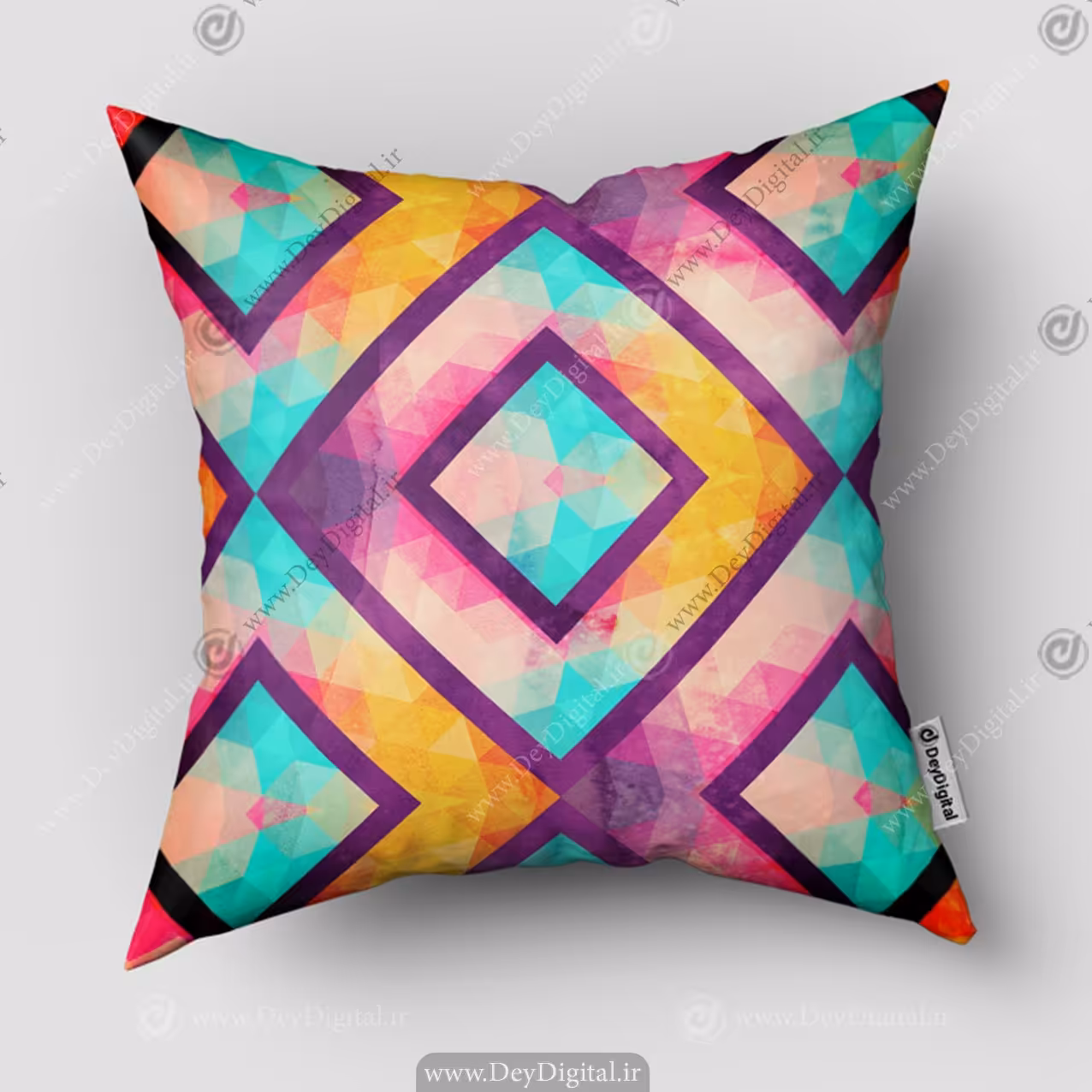 کوسن هندسی آبرنگی SM-16602