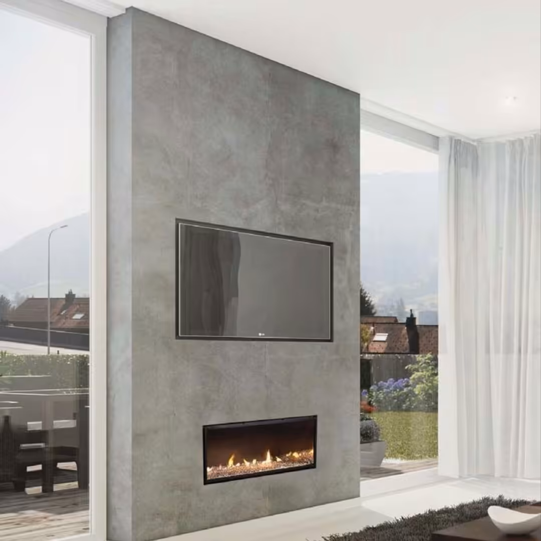 شومینه دیواری طول دو متر  