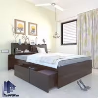 تخت خواب دو نفره DBJ208