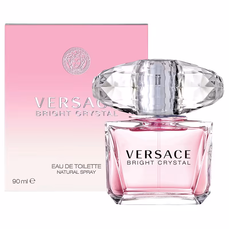 ادکلن ورساچه صورتی-برایت کریستال اورجینال Versace Bright Crystal