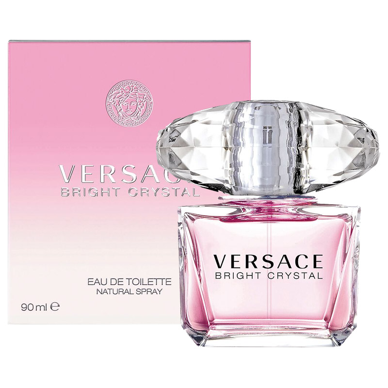 ادکلن ورساچه صورتی-برایت کریستال اورجینال Versace Bright Crystal