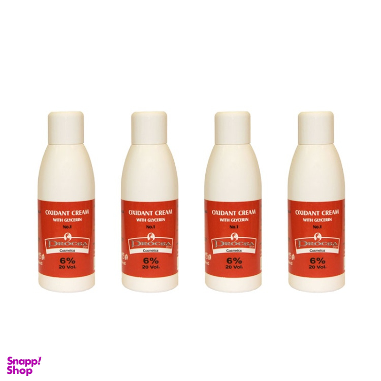 اکسیدان پروکسا مدل Glycerin شش درصدی حجم 120 میلی لیتر مجموعه 4 عددی