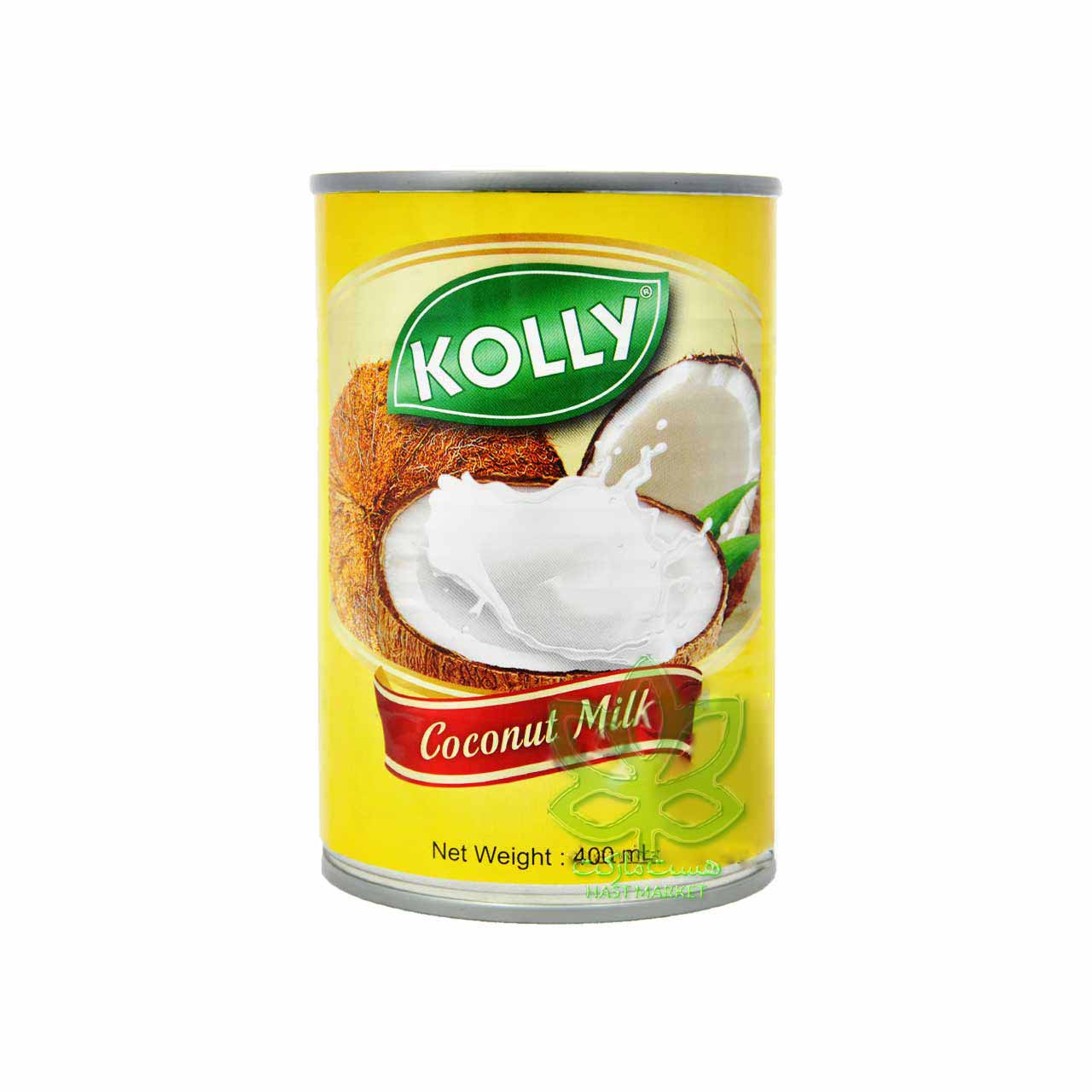 شیر نارگیل بدون شکر 400 میلی لیتر کولی - kolly