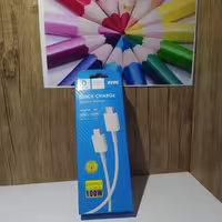 کابل دو سر تایپ سی type c مدل دِنمِن فست شارژ data cable 