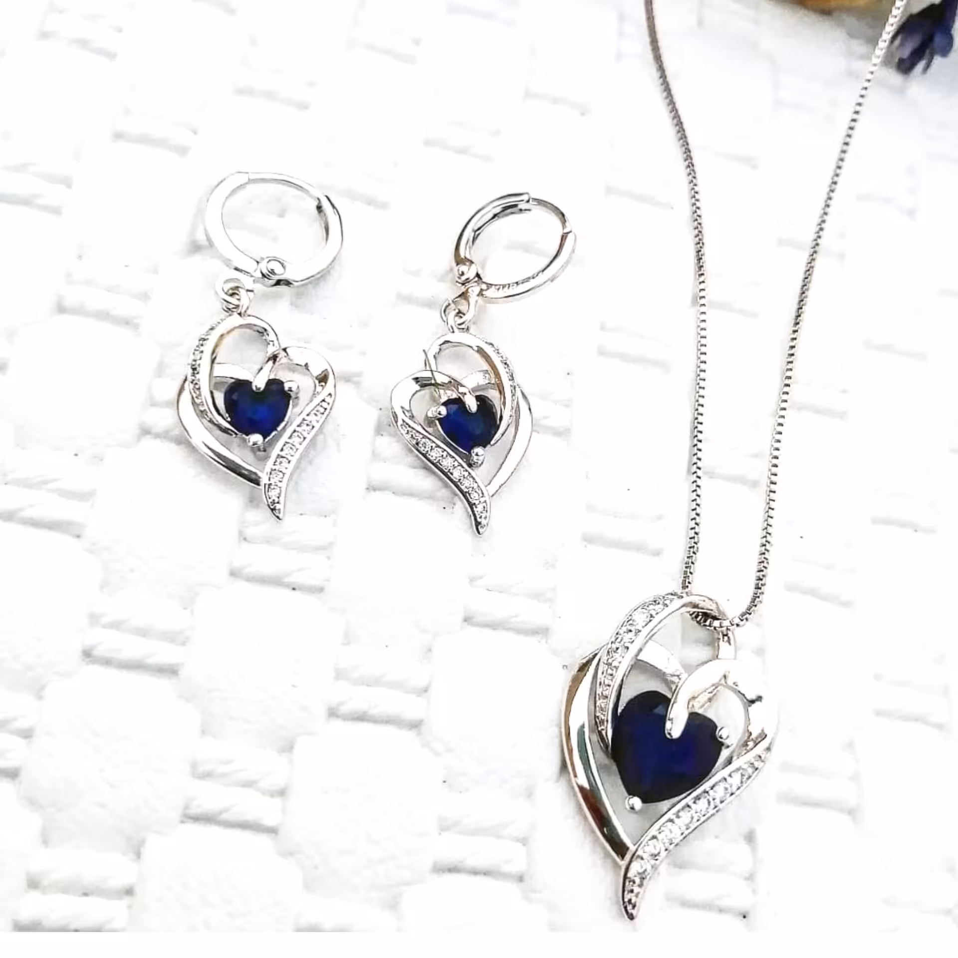 نیم ست برند ژوپینگ طرح قلب