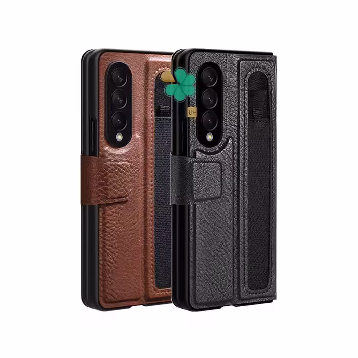 قاب چرم نیلکین گوشی سامسونگ Galaxy Z Fold3 5G مدل Aoge