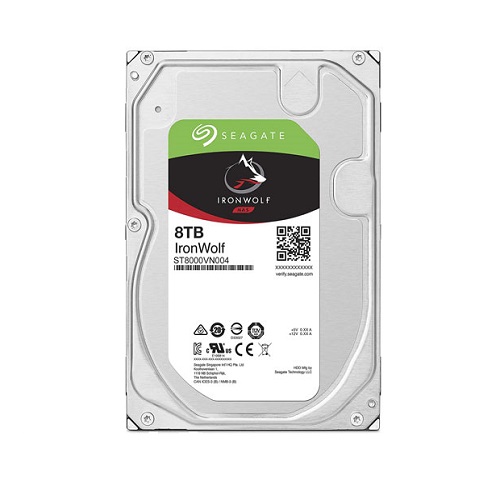 هارددیسک اینترنال 8 ترابایت IronWolf سیگیت مدل ST8000VN004