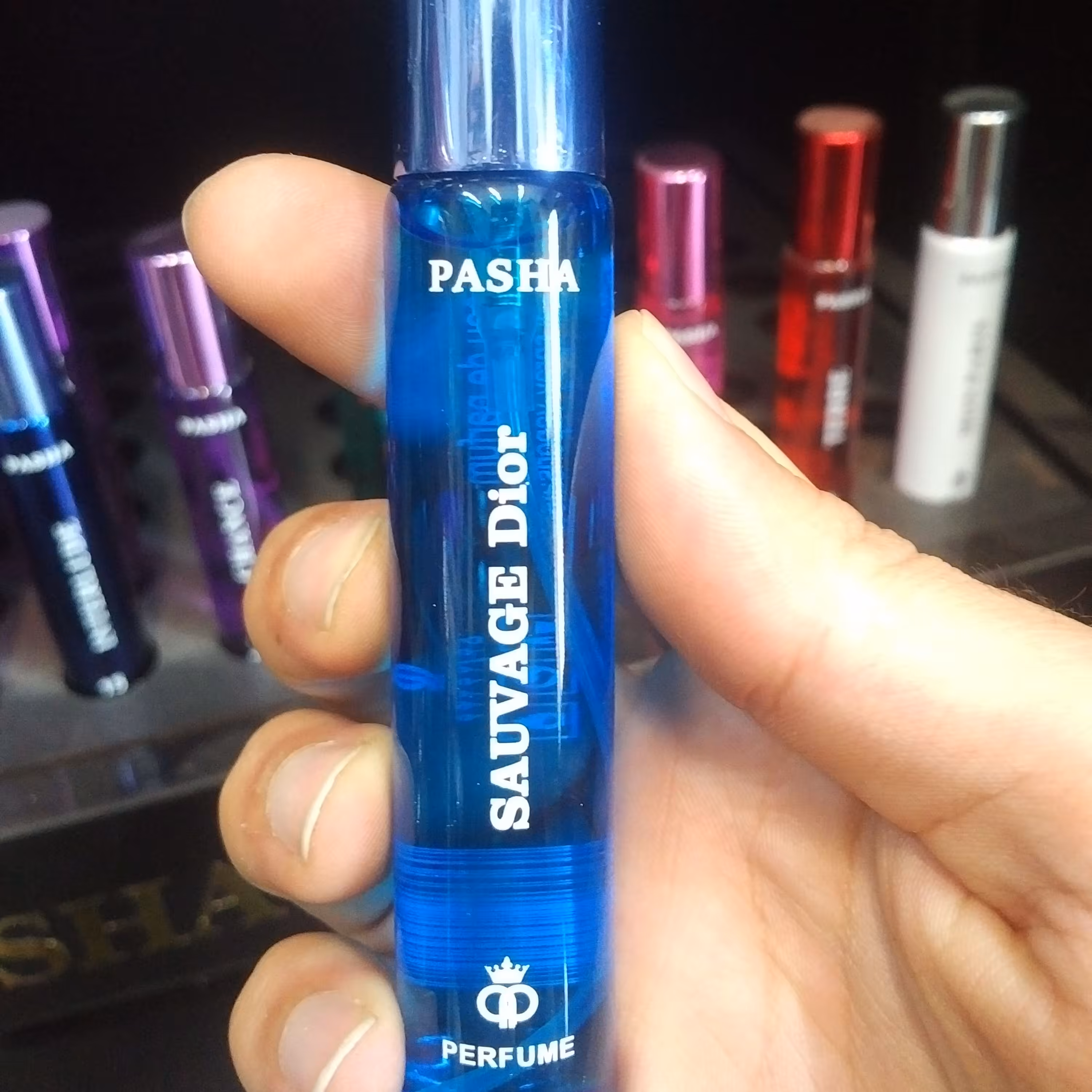 عطر جیبی مردانه پاشا رایحه ساویچ حجم 22 میل