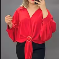 شومیز حلقه دار الیزه