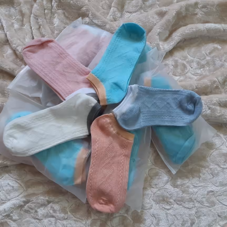 جوراب مچی طرح برجسته وارداتی