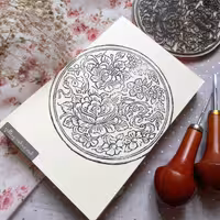 مهر دستساز سنتی بسیار ظریف