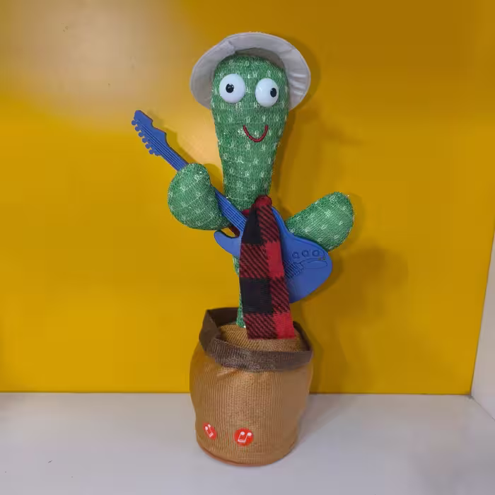 کاکتوس سخنگوی رقصنده لباس دار آهنگ فارسی