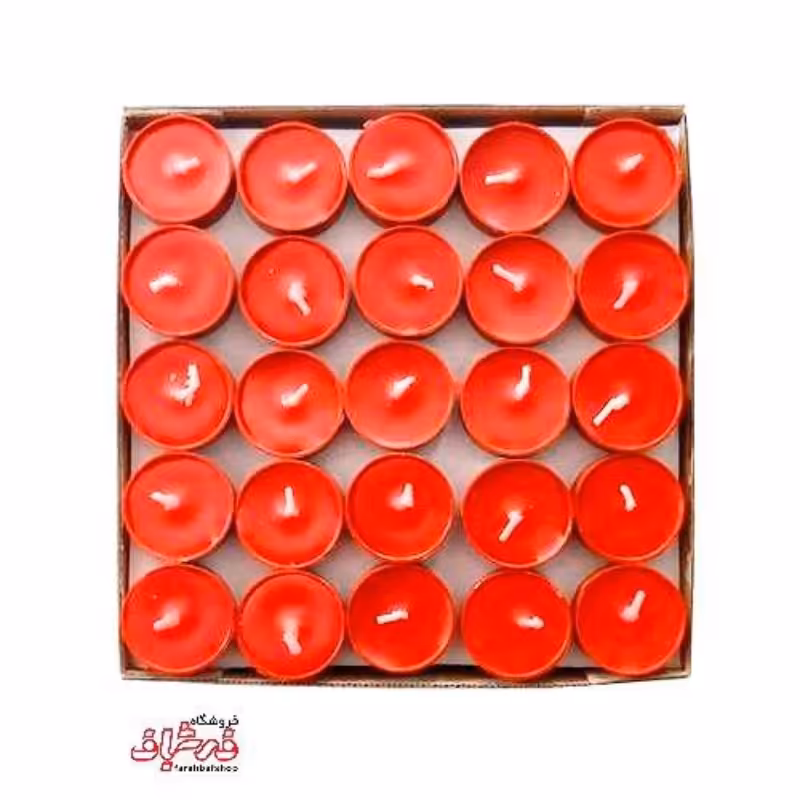 شمع وارمر قرمز 100 تایی