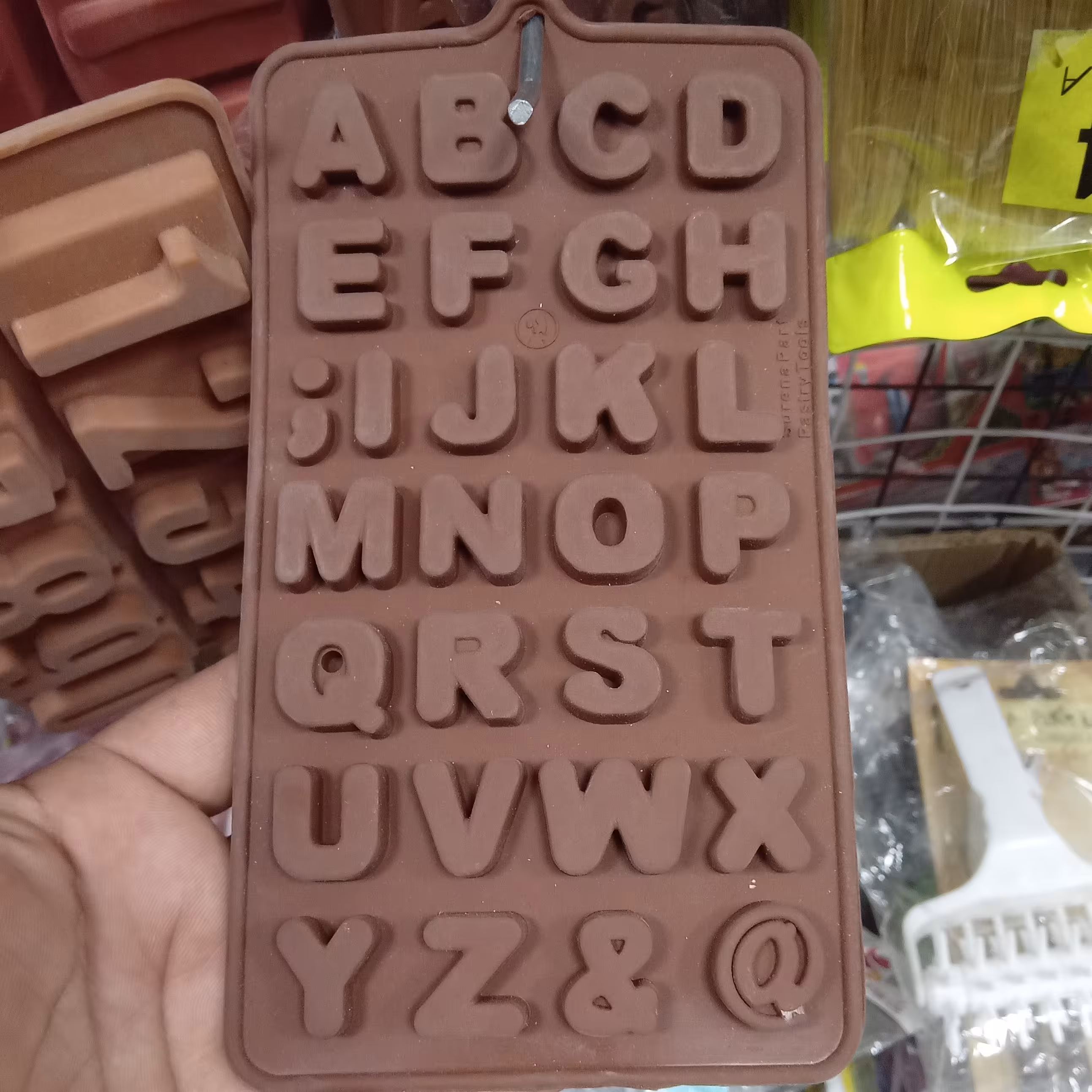 سیلیکون حروف  شکلات 