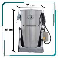 آسیاب عطاری ادویه جات 3 لیتری زردچوبه حتی کاتالیست ماشین و هر ماده سفت و سخت دیگر دارای گارانتی کامل -- به قیمت تولیدی