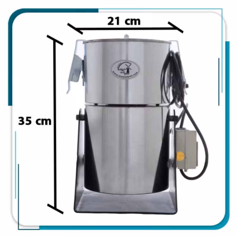 آسیاب عطاری ادویه جات 3 لیتری زردچوبه حتی کاتالیست ماشین و هر ماده سفت و سخت دیگر دارای گارانتی کامل -- به قیمت تولیدی