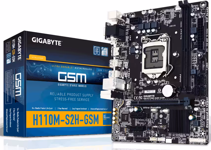 مادربرد گیگابایت مدل اچ 110 ام اس 2 اچ جی اس ام سوکت 1151