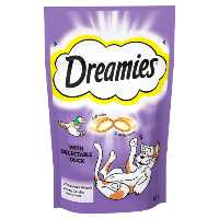 غذای تشویقی گربه دریمیز طعم اردک وزن 60 گرم  Cat Treat Dreamies Duck