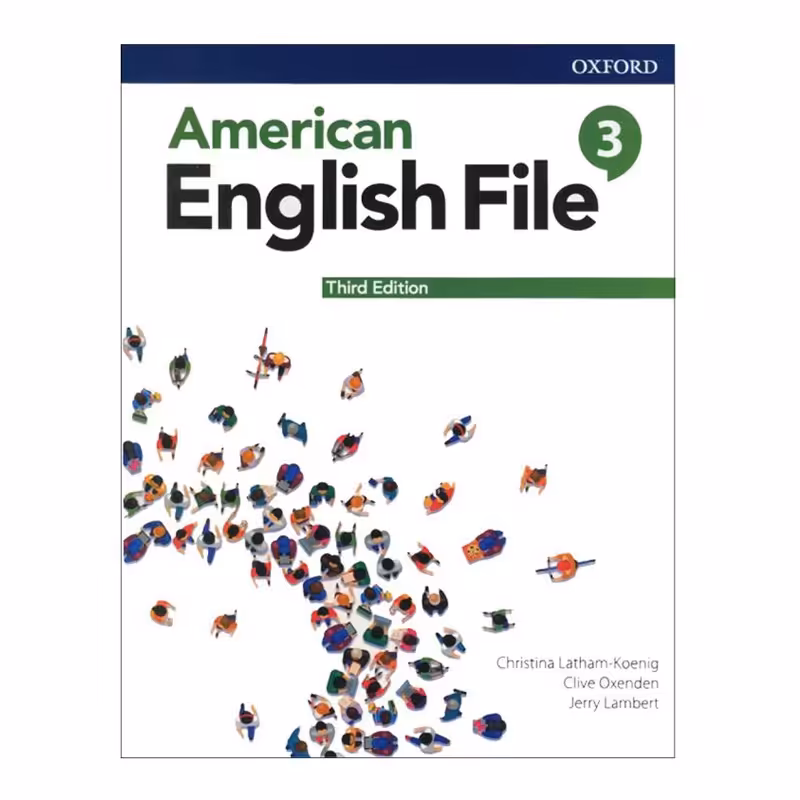 کتاب American English File 3  ویرایش سوم اثر Christina Latham-Koenig انتشارات اکسفورد رحلی