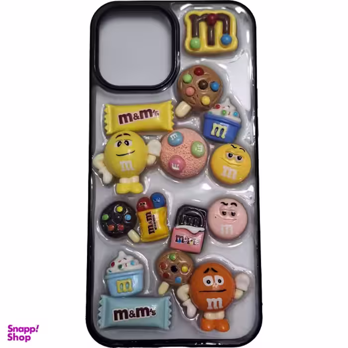 کاور موبایل طرح m&m مناسب iphone 12 pro max
