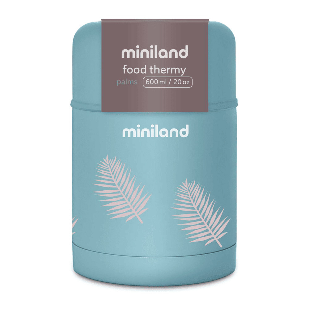 فلاسک غذای استیل دوجداره 600 میلی لیتر مینی لند Miniland