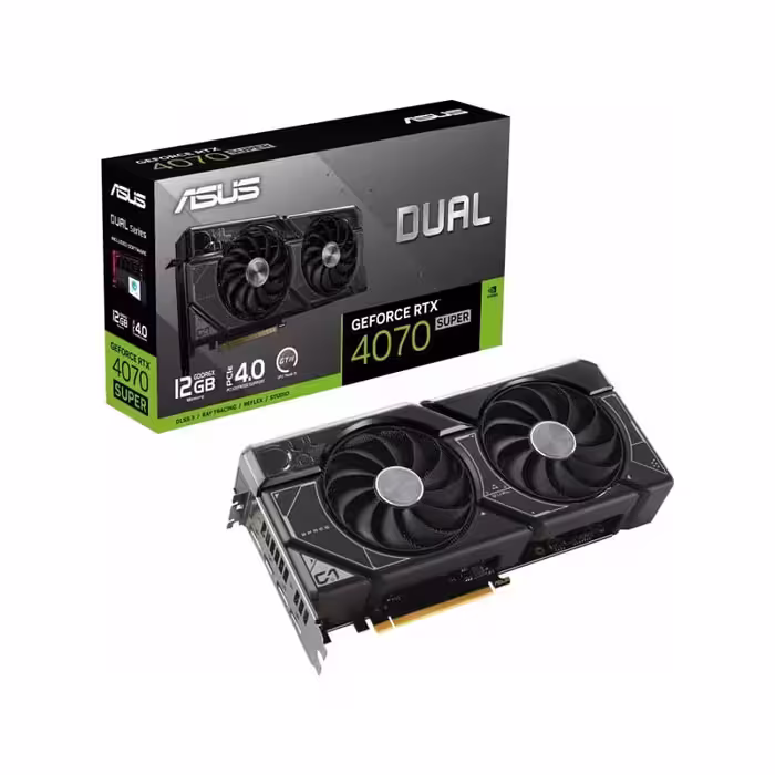 کارت گرافیک ایسوس Dual GeForce RTX4070 SUPER 12G GDDR6X