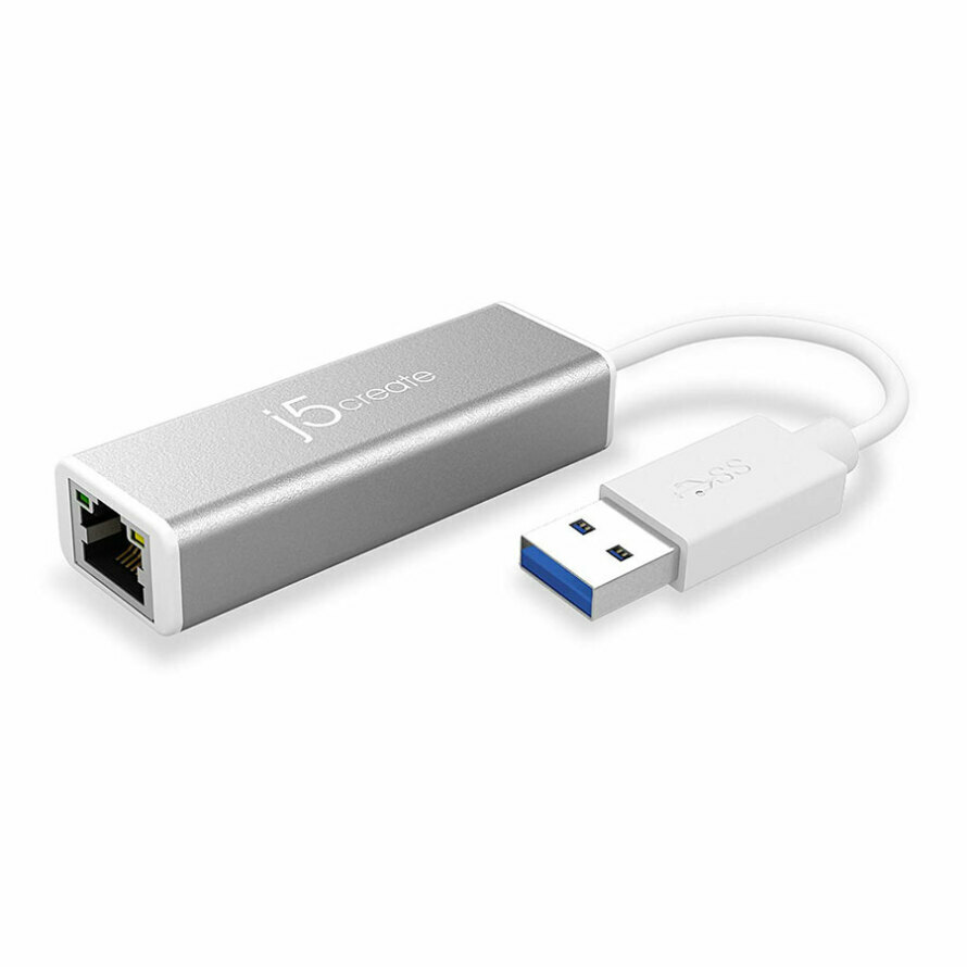 مبدل USB 3.0 به Gigabyte Ethernet جی5 کریت J5-JUE130